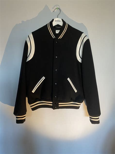 ysl teddy jacket grailed|Ysl Teddy Jacket .